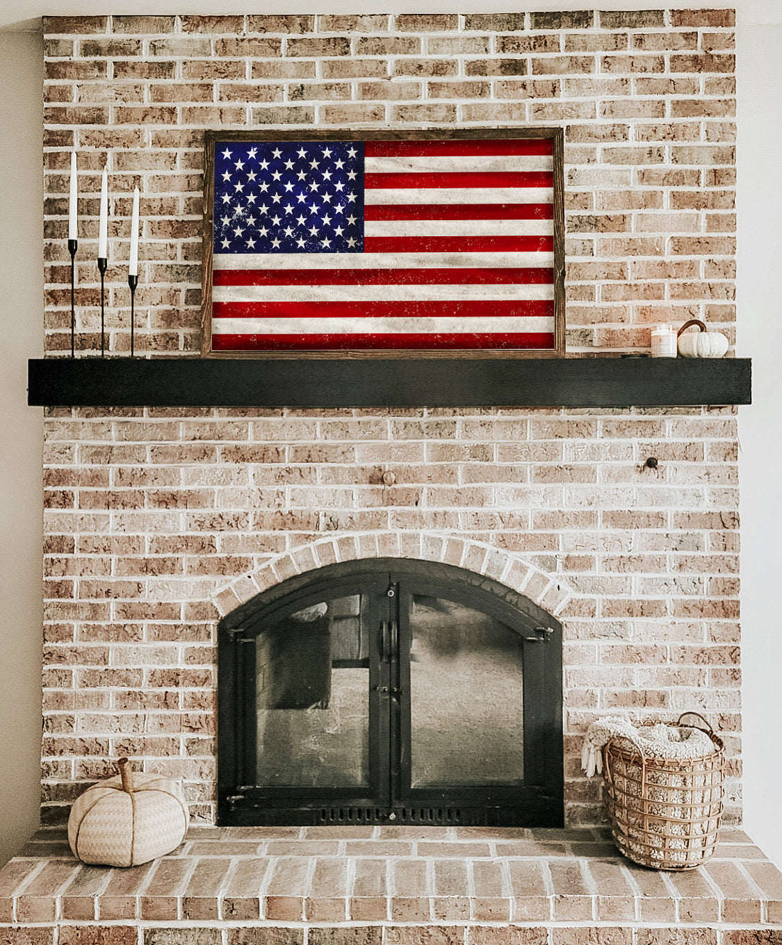 Buy: Love the USA Fourth of July Art Patriotic Kitchen