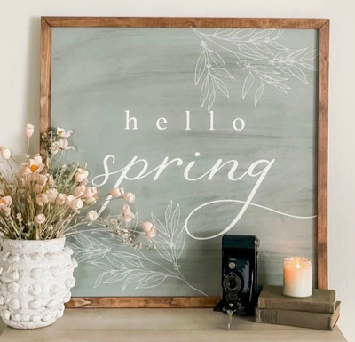 Seasonal Wall Art Decor for Spring