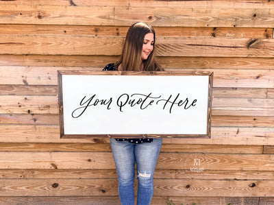 Personalized Wall Signs | Custom Farmhouse Signs - Mulberry Market Designs