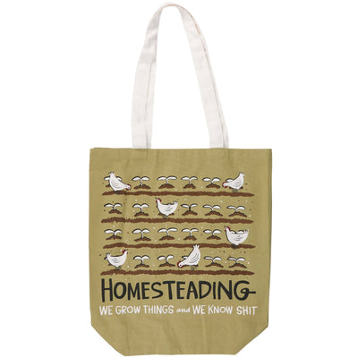 Chicken Homesteading Tote Bag