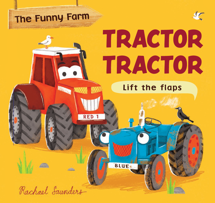 Tractor Tractor Book - Mulberry Market Designs