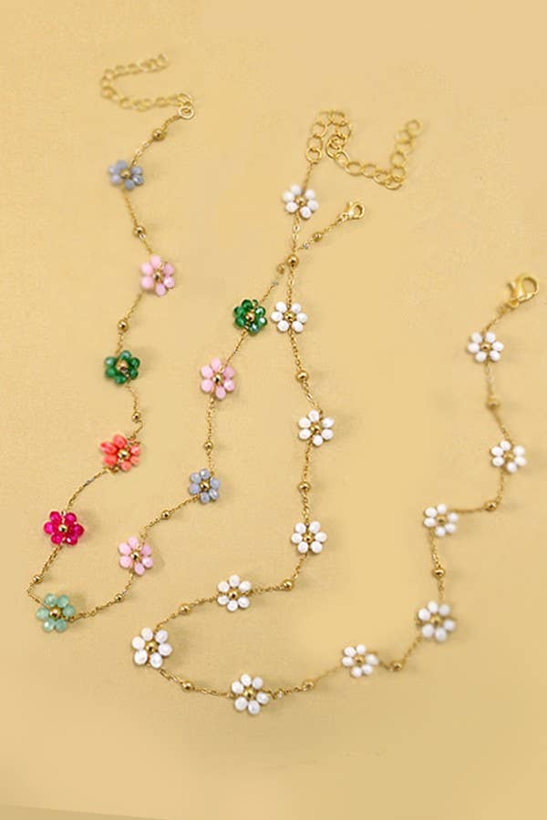 Daisy Chain Necklace - Mulberry Market Designs