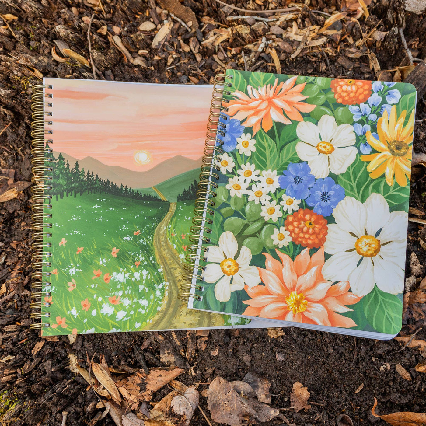 Wildflower Notebook - Mulberry Market Designs