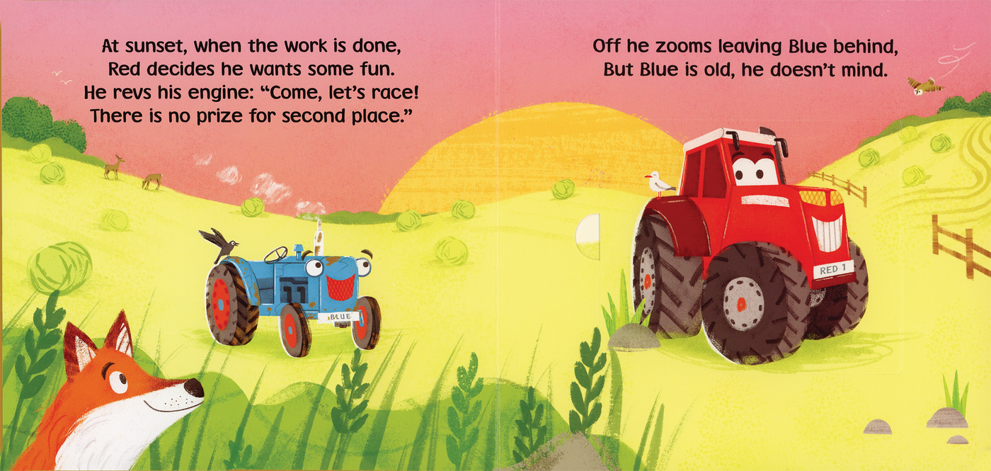 Tractor Tractor Book - Mulberry Market Designs