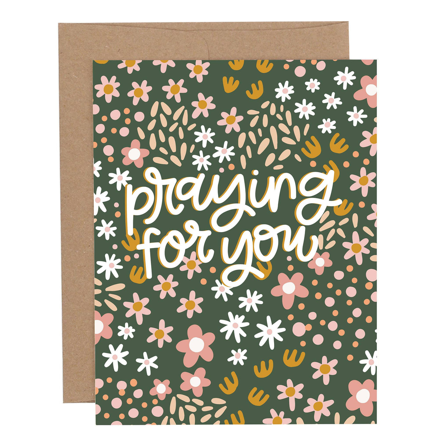 Praying For You Greeting Card - Mulberry Market Designs