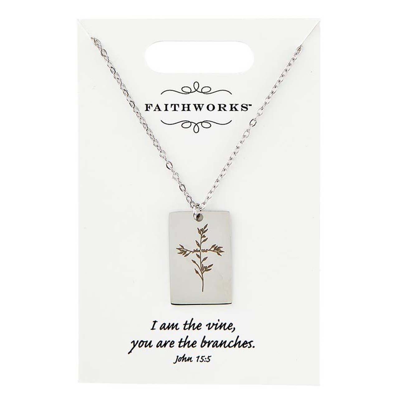 Jesus is the Vine Necklace