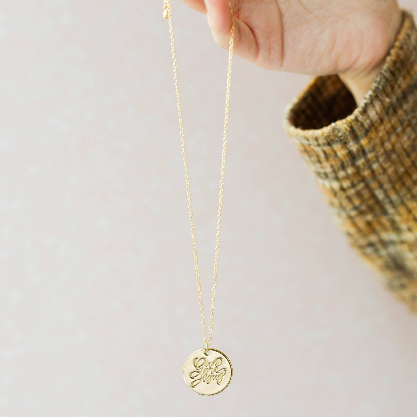 Give Me Jesus Necklace - Mulberry Market Designs