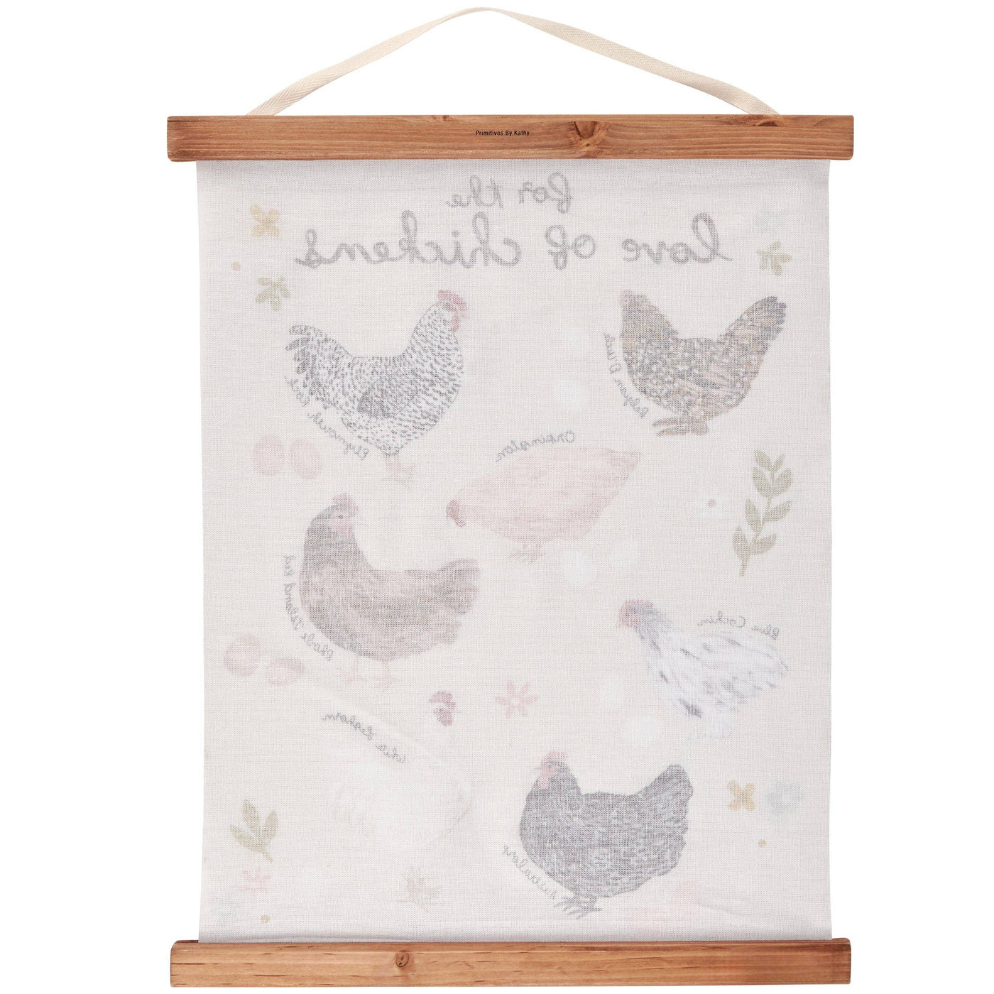 For The Love Of Chickens Hanging Wall Decor