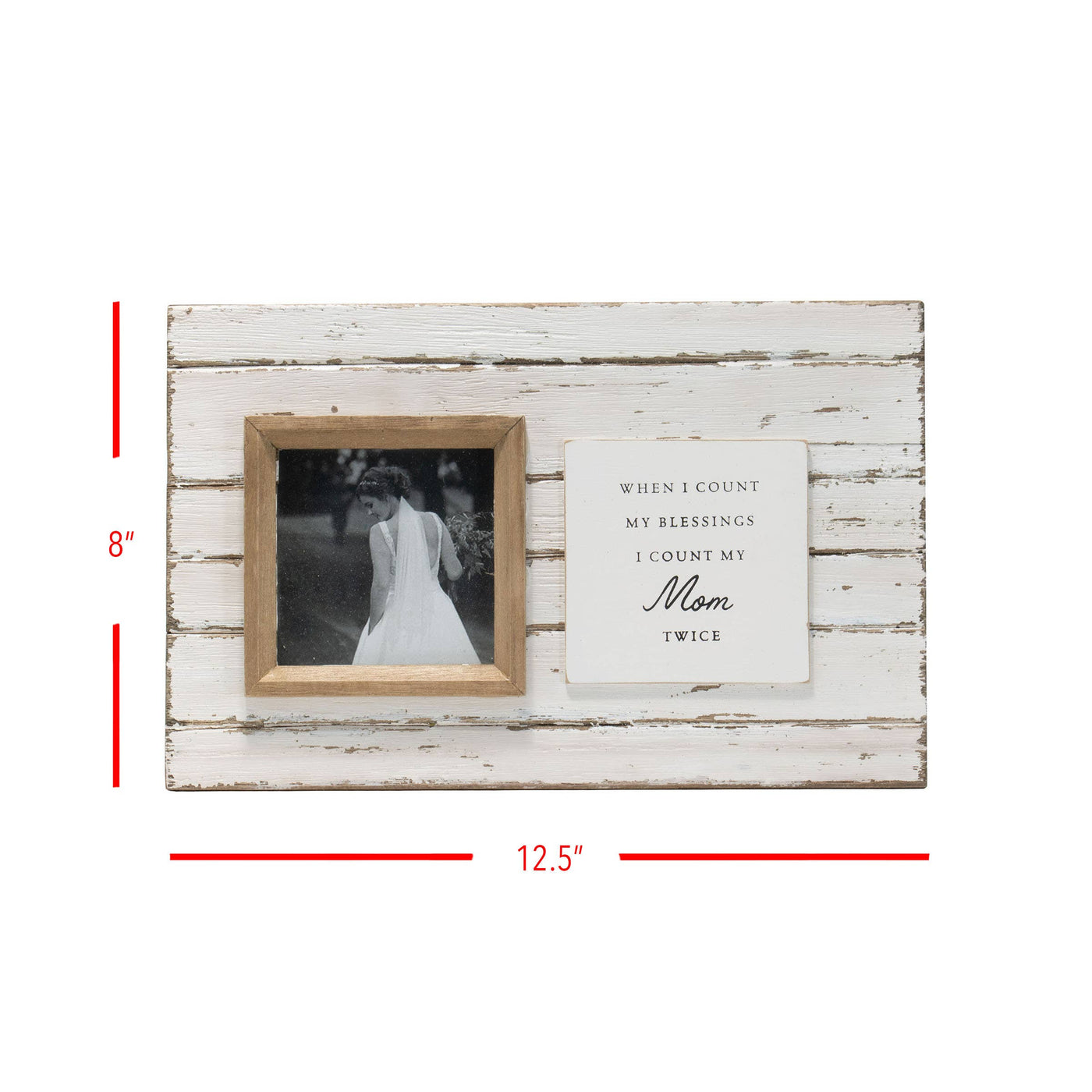 Counting Blessings Mom Photo Frame - Mulberry Market Designs