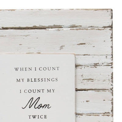 Counting Blessings Mom Photo Frame - Mulberry Market Designs