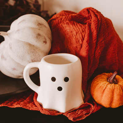 Cute Ghost Coffee Mug - Mulberry Market Designs