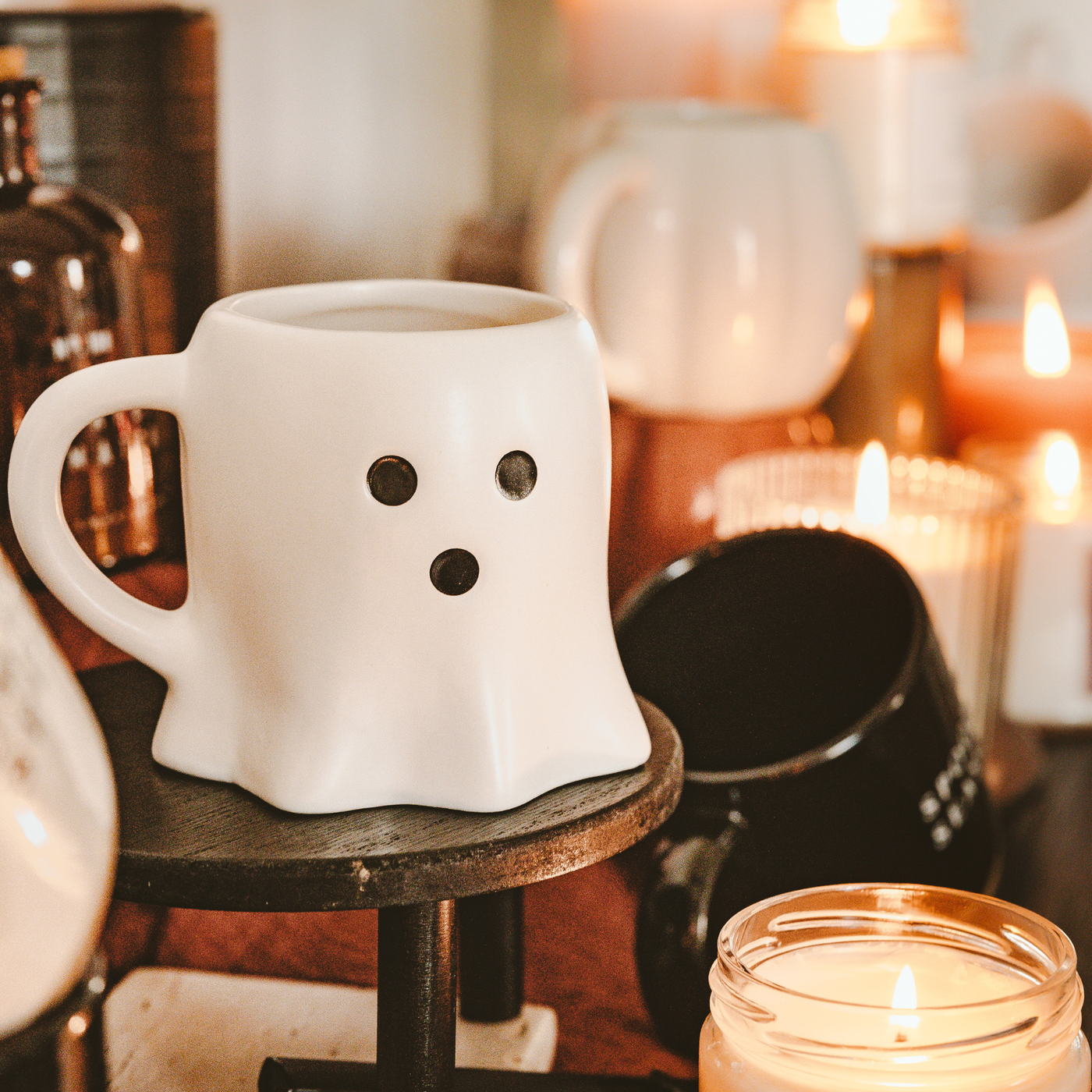 Cute Ghost Coffee Mug - Mulberry Market Designs