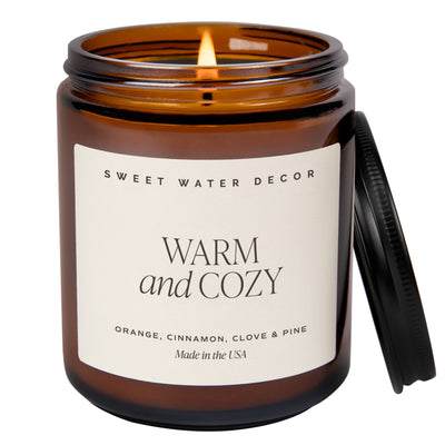 Warm and Cozy Soy Candle - Mulberry Market Designs