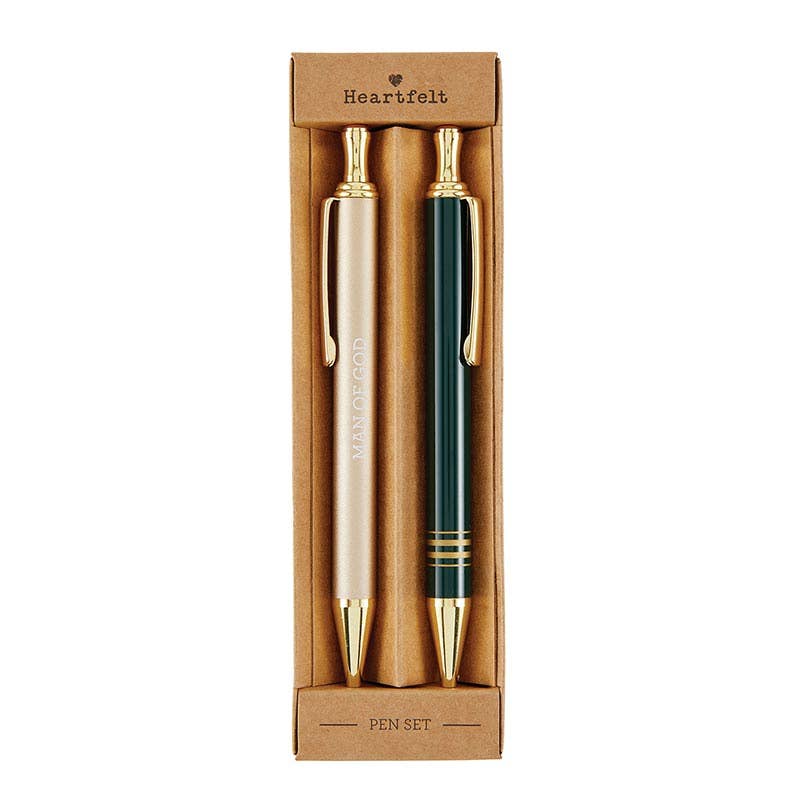 Pen Set - Man of God - Mulberry Market Designs