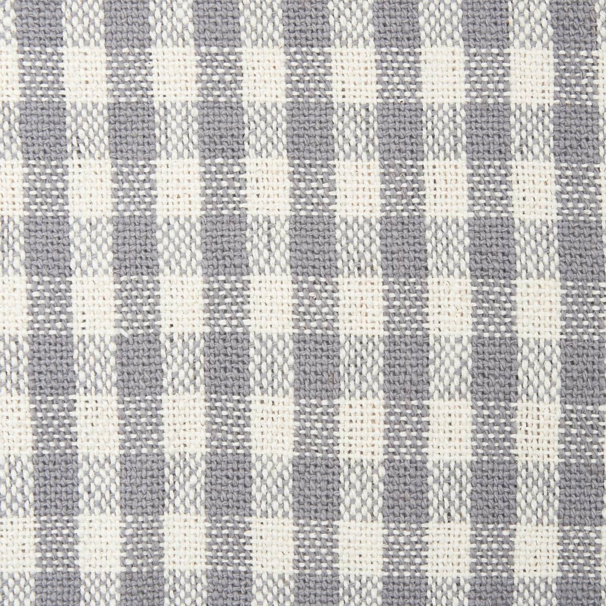 Gray Gingham Check Throw Blanket - Mulberry Market Designs