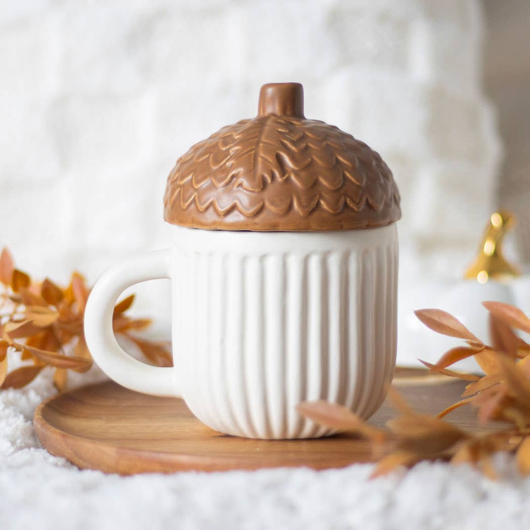 Fall Acorn Mug - Mulberry Market Designs