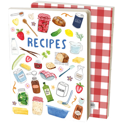 Illustrated Recipe Book Journal