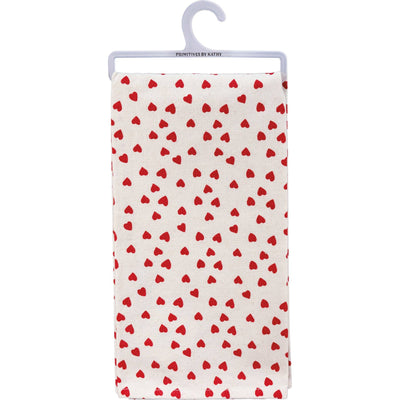 I Love Us Valentines Kitchen Towel