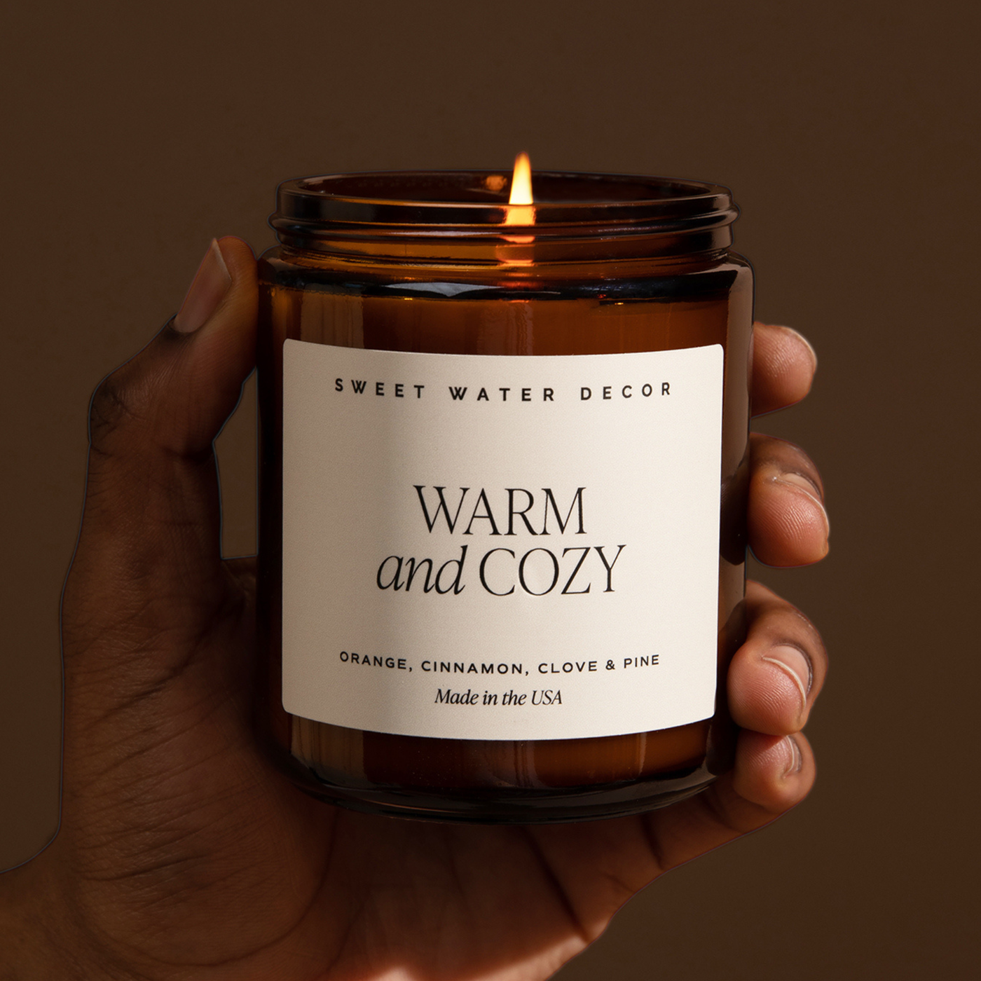 Warm and Cozy Soy Candle - Mulberry Market Designs