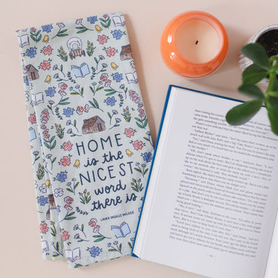 Home Is The Nicest Word There Is Tea Towel - Mulberry Market Designs