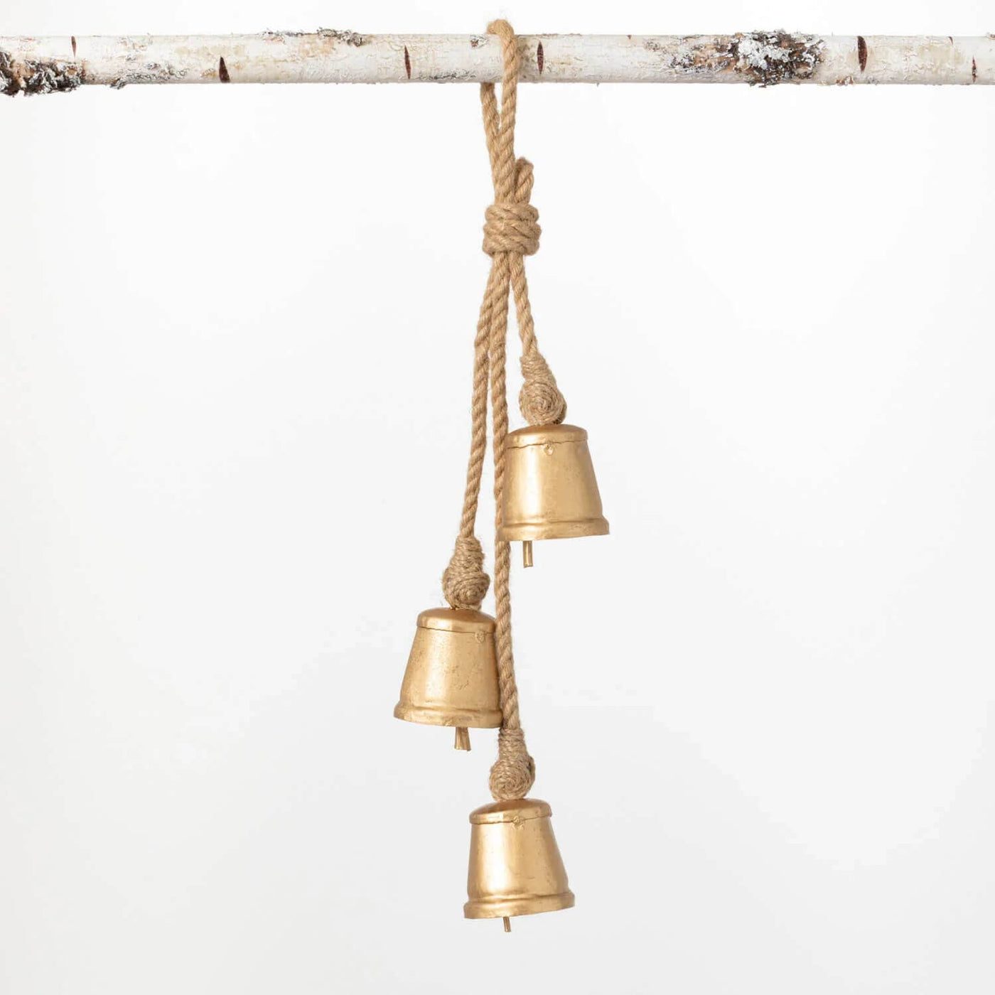 Gold Christmas Bell Set