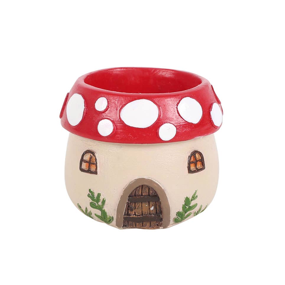 Mushroom House Tea Light Holder - Mulberry Market Designs