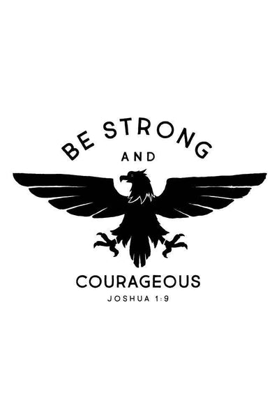 Be Strong Eagle T-Shirt - Mulberry Market Designs