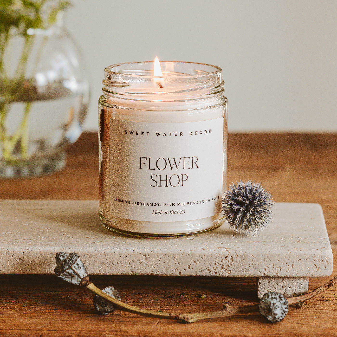 Flower Shop 9 oz Soy Candle