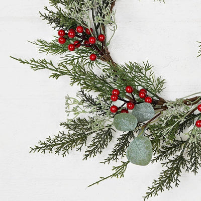 Christmas Wreath with Berries