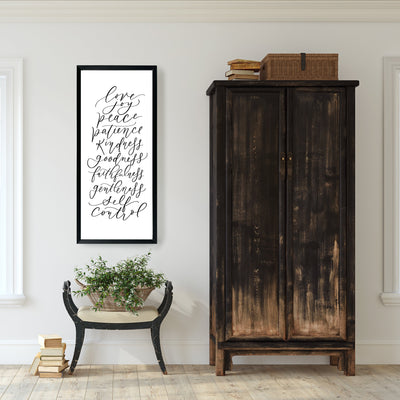 Fruits Of The Spirit | Christian Wall Art