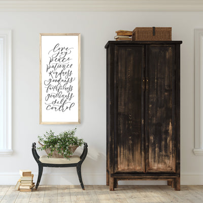 Fruits Of The Spirit | Christian Wall Art - Mulberry Market Designs