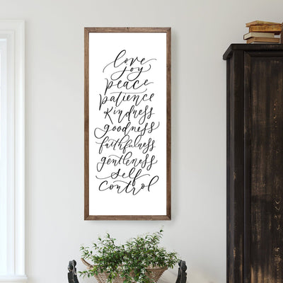 Fruits Of The Spirit | Christian Wall Art - Mulberry Market Designs