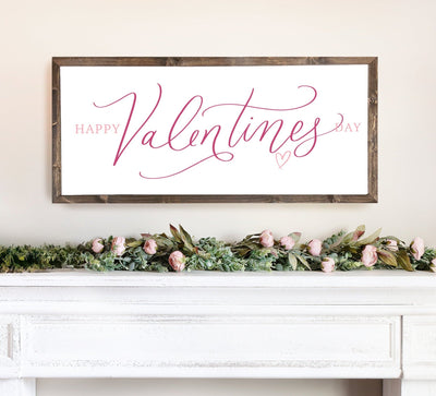 Happy Valentines Day Sign - Mulberry Market Designs