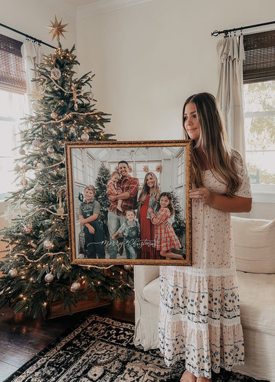 Custom Family Photo Wall Sign