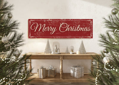 Metal Merry Christmas Sign - Mulberry Market Designs