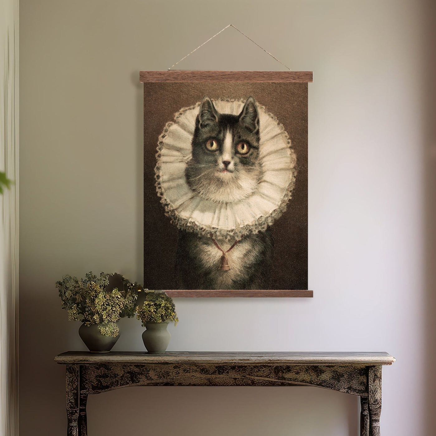 Noble Cat Canvas Wall Art - Mulberry Market Designs