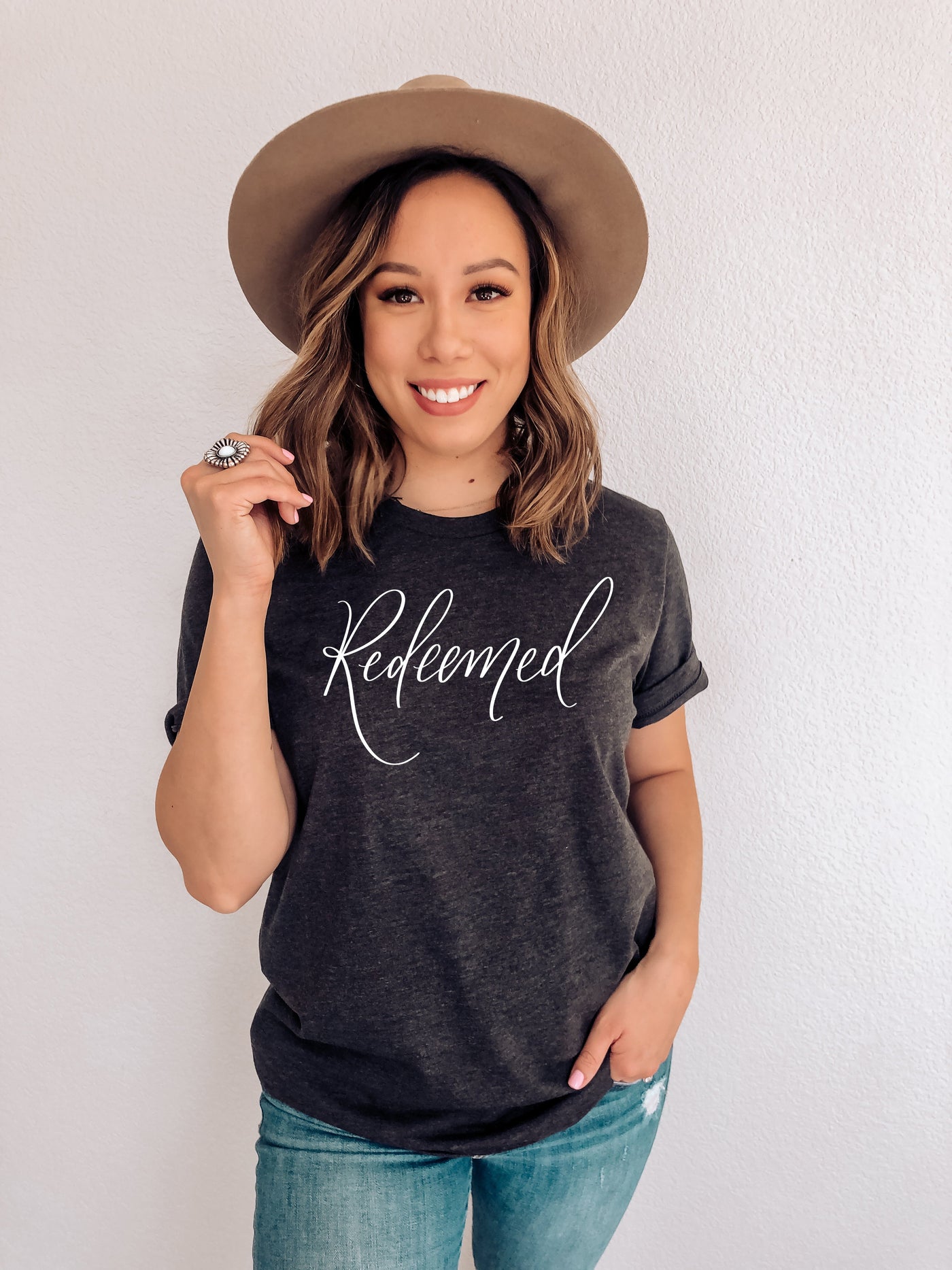 Redeemed Christian Tshirt - Mulberry Market Designs