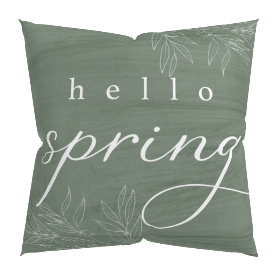 Hello Spring Pillow - Mulberry Market Designs