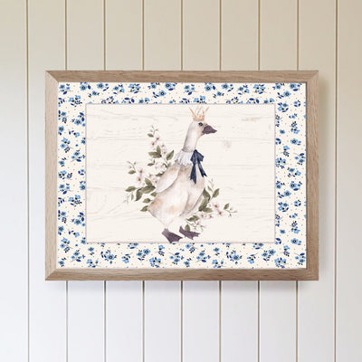 Sophisticated Goose Nursery Wall Art - Mulberry Market Designs