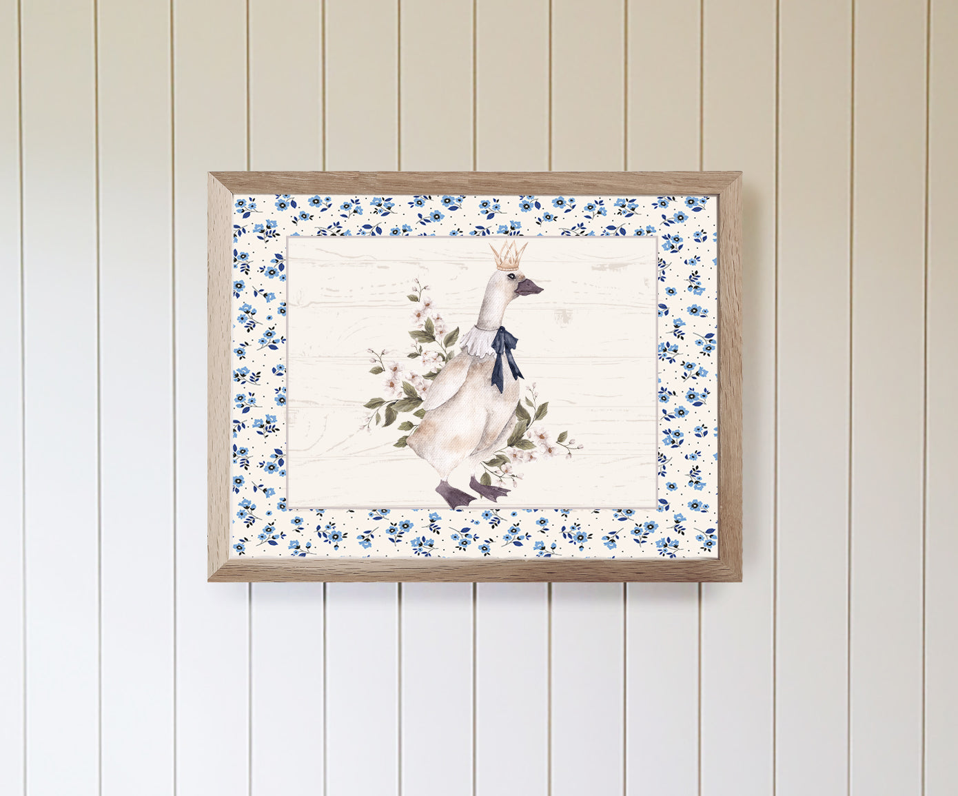 Sophisticated Goose Nursery Wall Art - Mulberry Market Designs