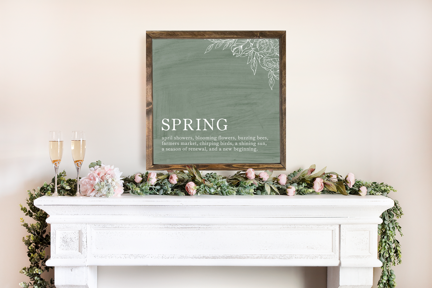 Spring Definition Wall Art - Mulberry Market Designs