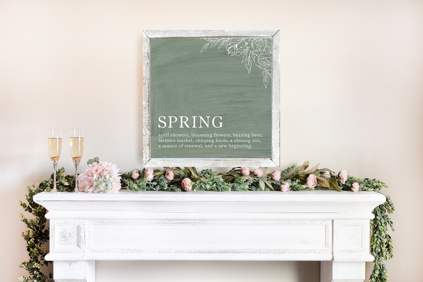 Spring Definition Wall Art - Mulberry Market Designs