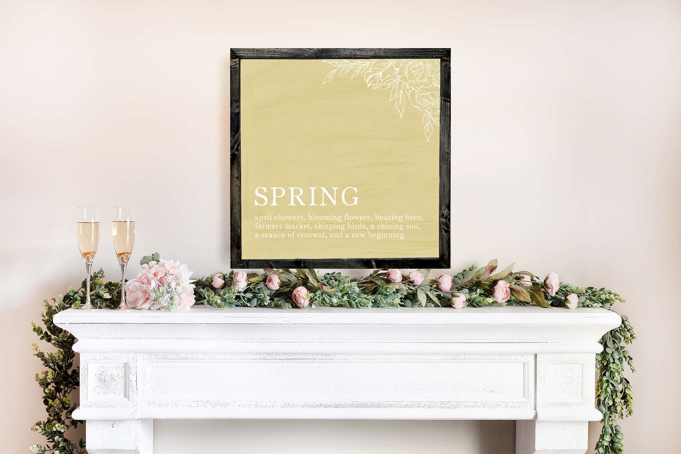 Spring Definition Wall Art - Mulberry Market Designs