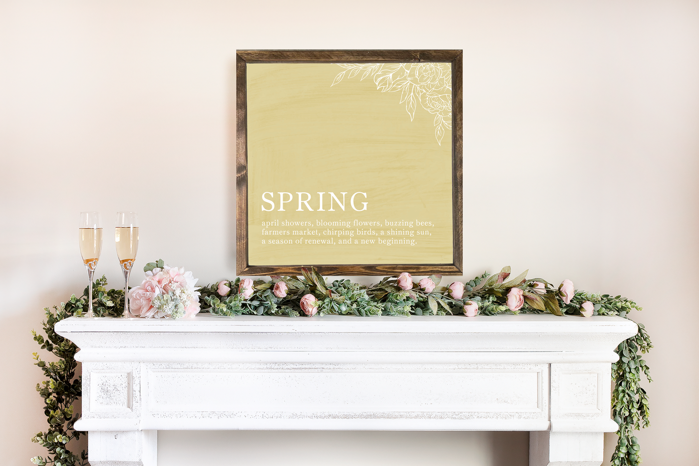 Spring Definition Wall Art - Mulberry Market Designs