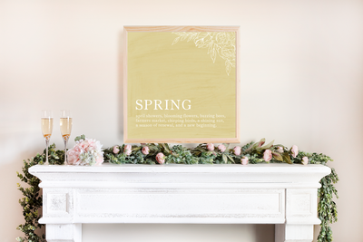 Spring Definition Wall Art - Mulberry Market Designs