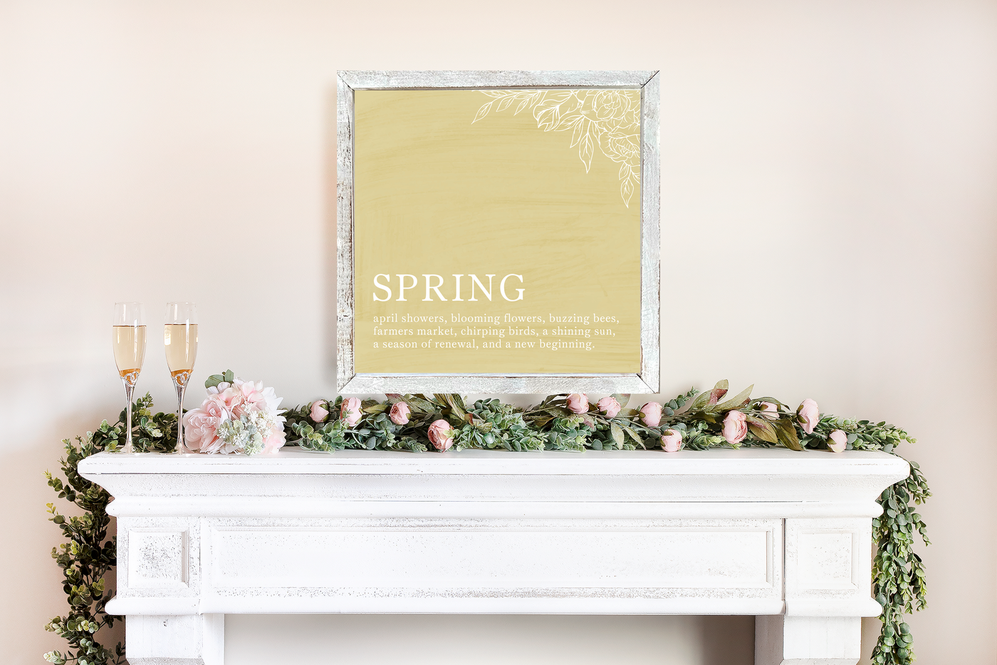 Spring Definition Wall Art - Mulberry Market Designs