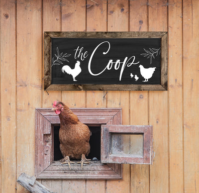 The Coop Chicken Coop Sign - Mulberry Market Designs