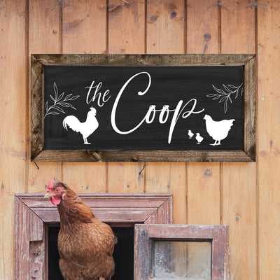 The Coop Chicken Coop Sign - Mulberry Market Designs