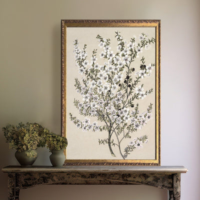 Vintage Art Manuka Flowers Painting - Mulberry Market Designs