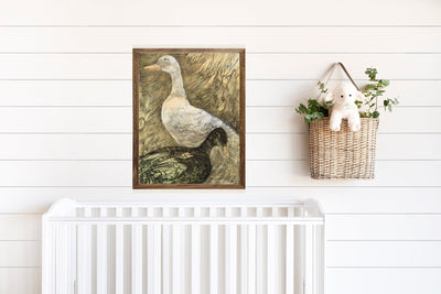 Two Little Ducks Vintage Wall Art - Mulberry Market Designs